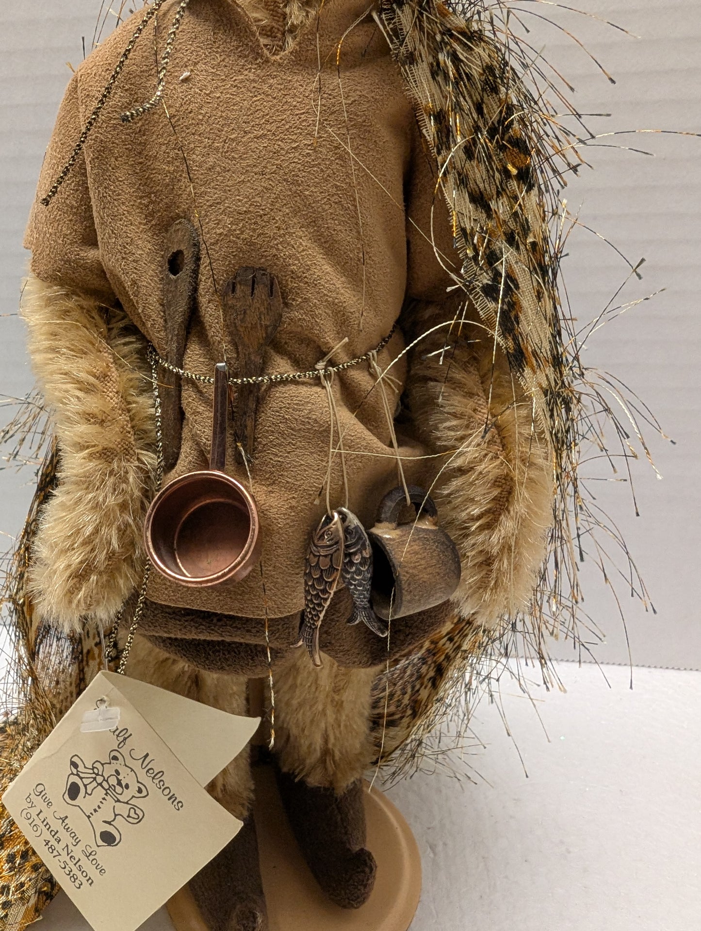 Elfin with Cloak 14" Bear by Linda Nelson image 3