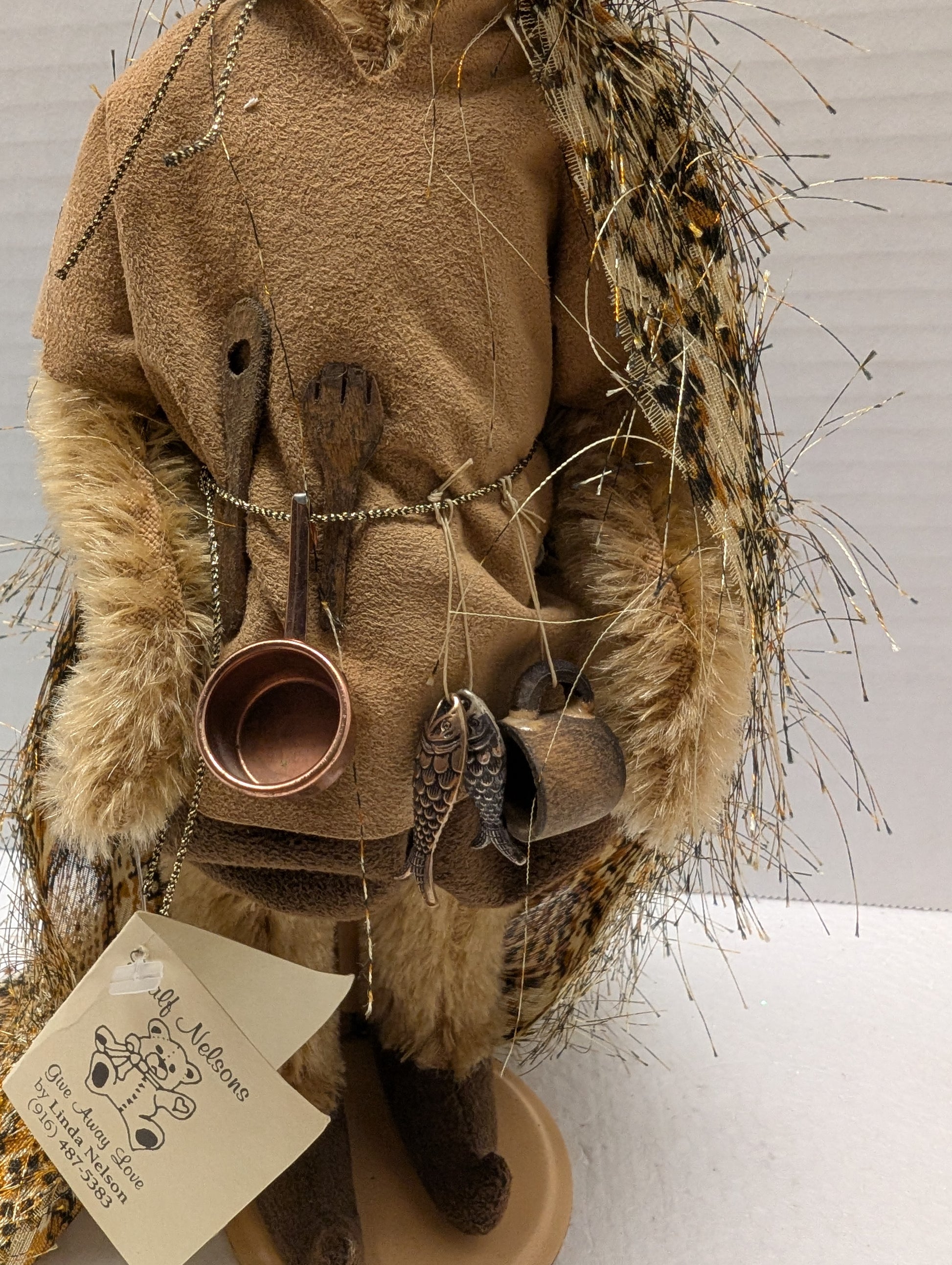 Elfin with Cloak 14" Bear by Linda Nelson image 3