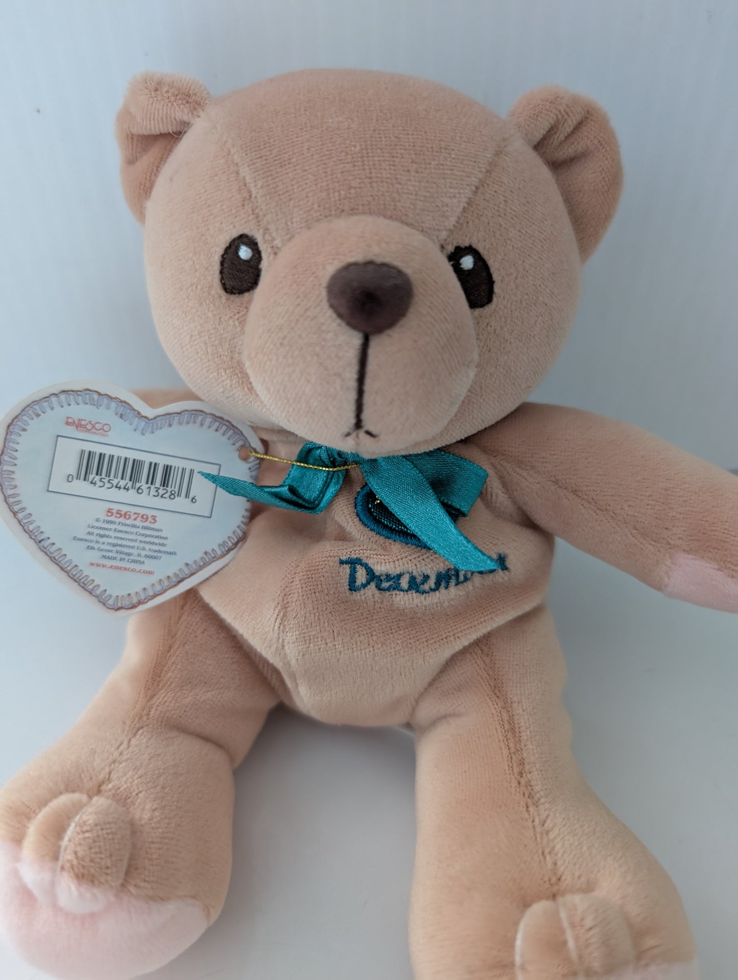 Cherished Teddies Bear of the Month December 556793 Turquoise image 1