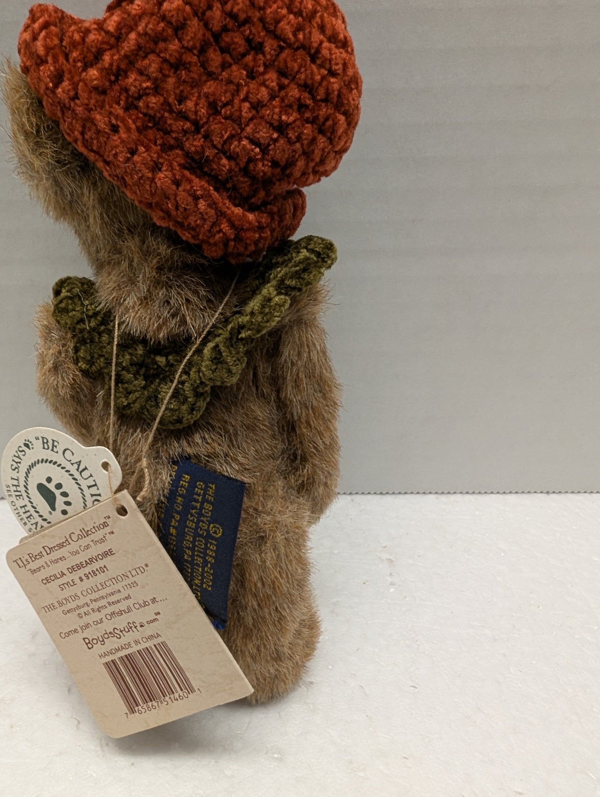 Boyds Plush Bear Cecelia DeBearvoire 918101 image 3