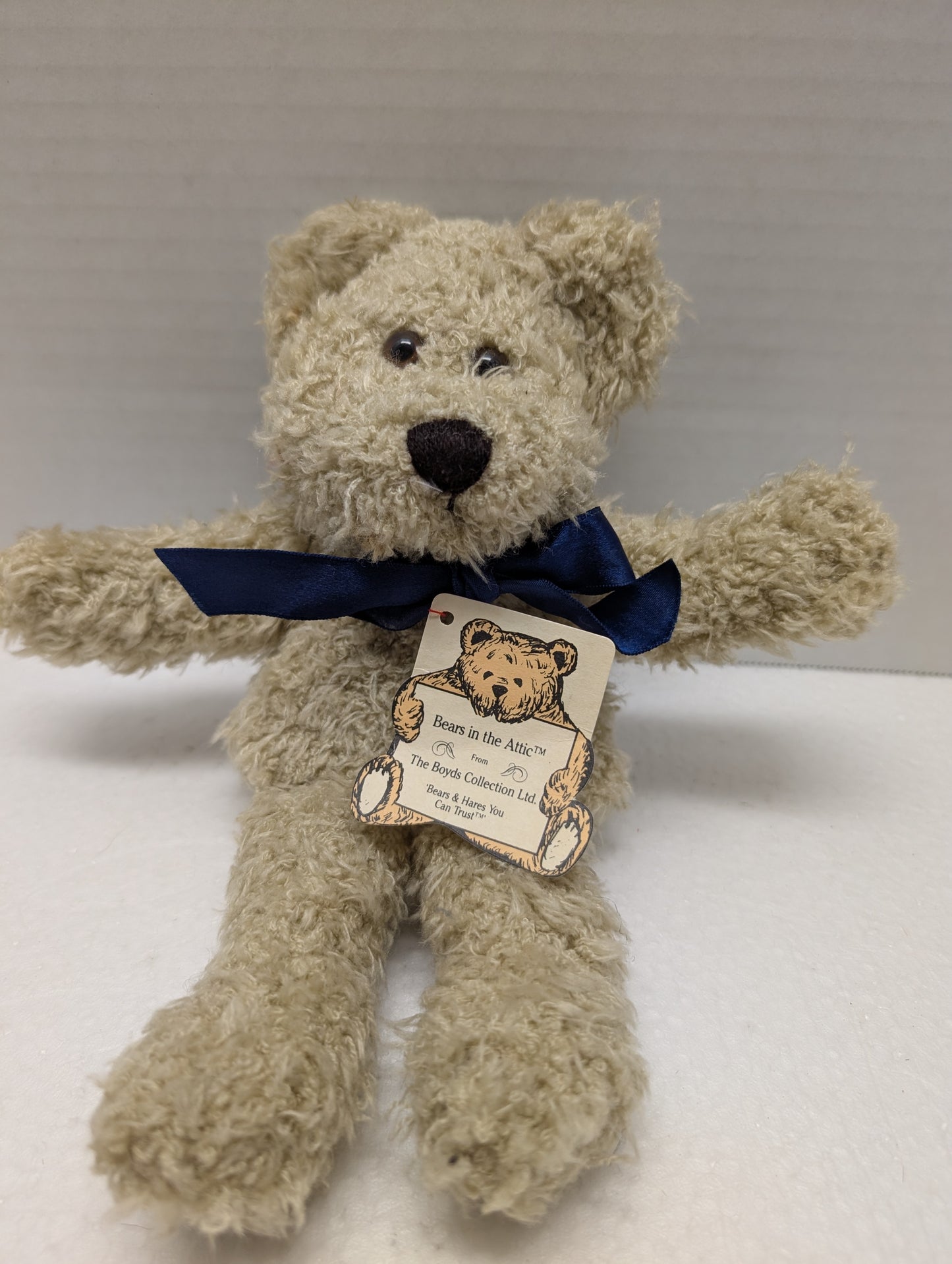Boyds Bear Plush Muffin Bear in The Attic Flat Bear  #56421-03 image 1