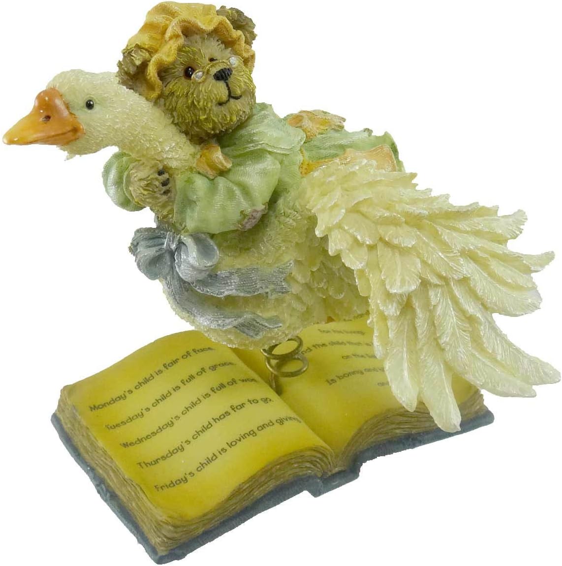 Boyds Bear Resin Olde Mother Goosebeary Once Upon A Time Nursery 2457 image 0