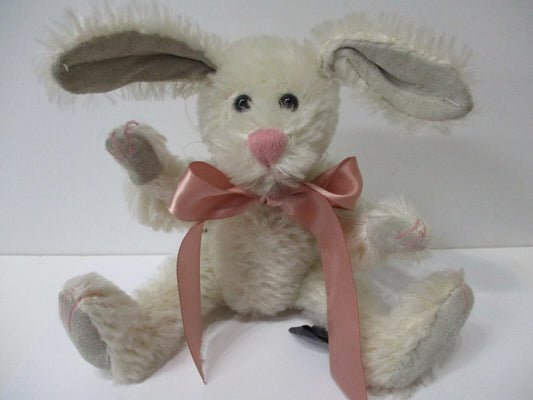 Boyds Mohair Dolly 10" White Rabbit 590150-00 image 0