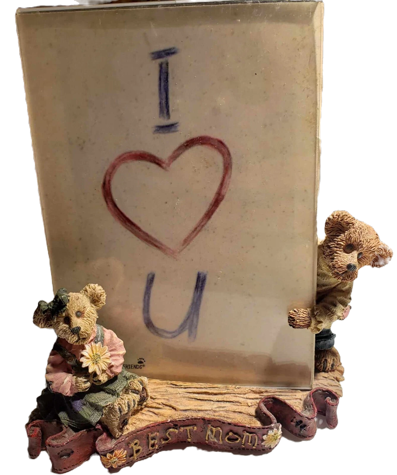 Boyds Bear Resin Trisha w. Glen 27356 Best Mom image 0
