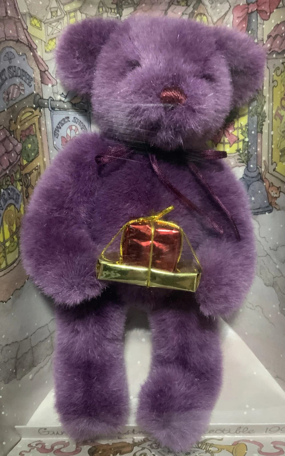 Gund Yulebeary Christmas Boxed Bear 1993 Collector's  Editon 8893 image 5