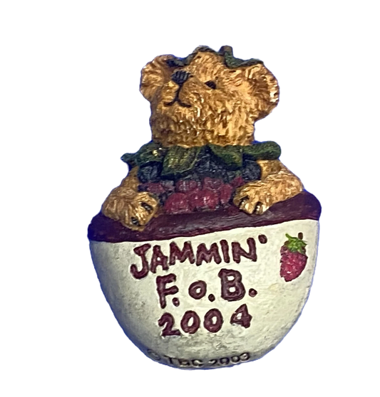Boyds Pin Bearwear Jammin FOB 2004 02004-11 image 0