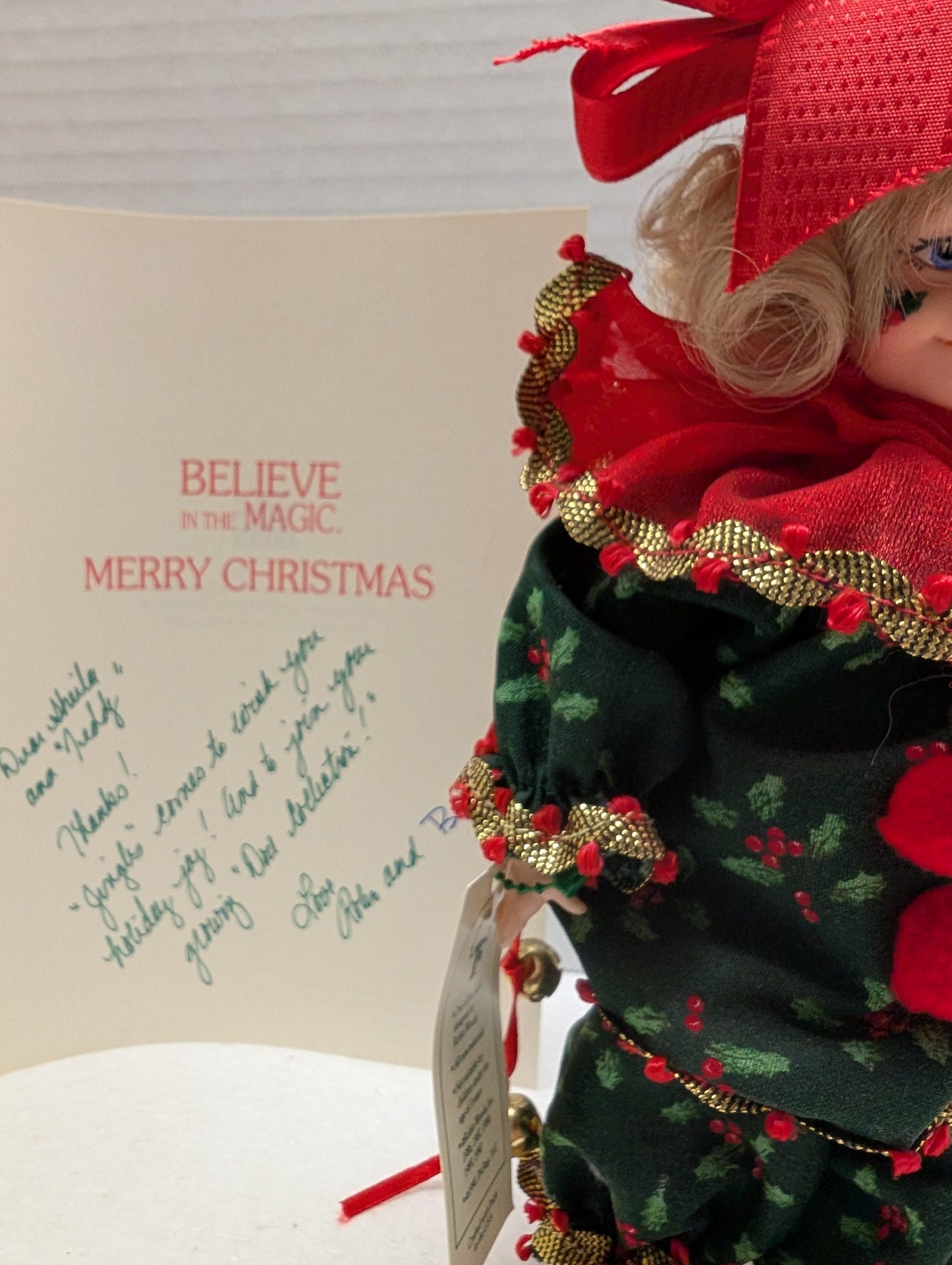 Robin Woods Jingles Christmas 8" Doll 26779 8" image 6