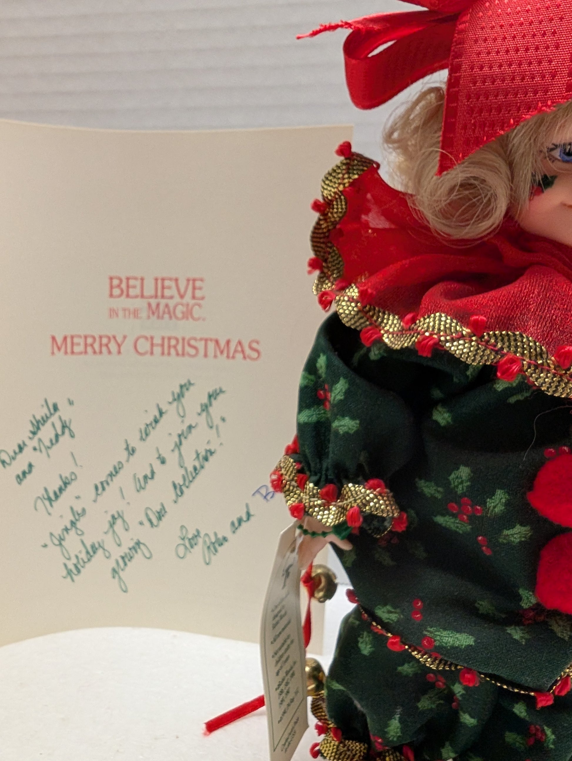 Robin Woods Jingles Christmas 8" Doll 26779 8" image 6