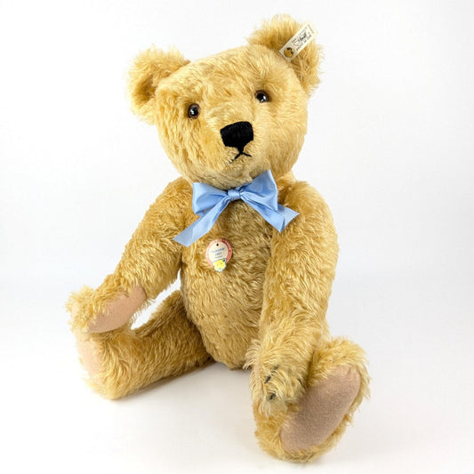 Steiff Teddybar  1951/97 Gold/yellow 19" Bear #408434 with Growler